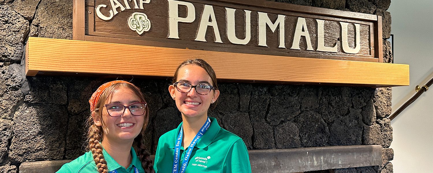 Girls at Camp Paumalu